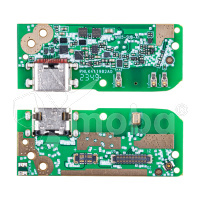 Шлейф для Doogee S100 плата на системный разъем/микрофон - Премиум