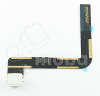 Шлейф для iPad Air 1/iPad 5/6 9.7" 2013/2017/2018 (A1474/A1475/A1476/A1822/A1823/A1893/A1954) на системный разъем Белый