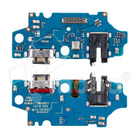 Шлейф для Samsung Galaxy A05s (A057F) плата системный разъем/разъем гарнитуры/микрофон - Премиум