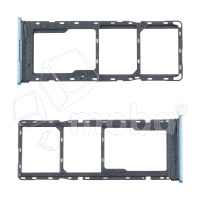 Держатель SIM для Tecno Spark Go 2023 (BF7) Голубой