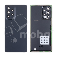 Задняя крышка для Samsung Galaxy A33 5G (A336B) Черный - Премиум