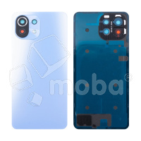 Задняя крышка для Xiaomi Mi 11 Lite 4G/5G/11 Lite 5G NE (M2101K9AG/M2101K9G/2109119DG) Голубой - Премиум