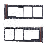 Держатель SIM для Tecno Spark Go 2 (KM4) Серый