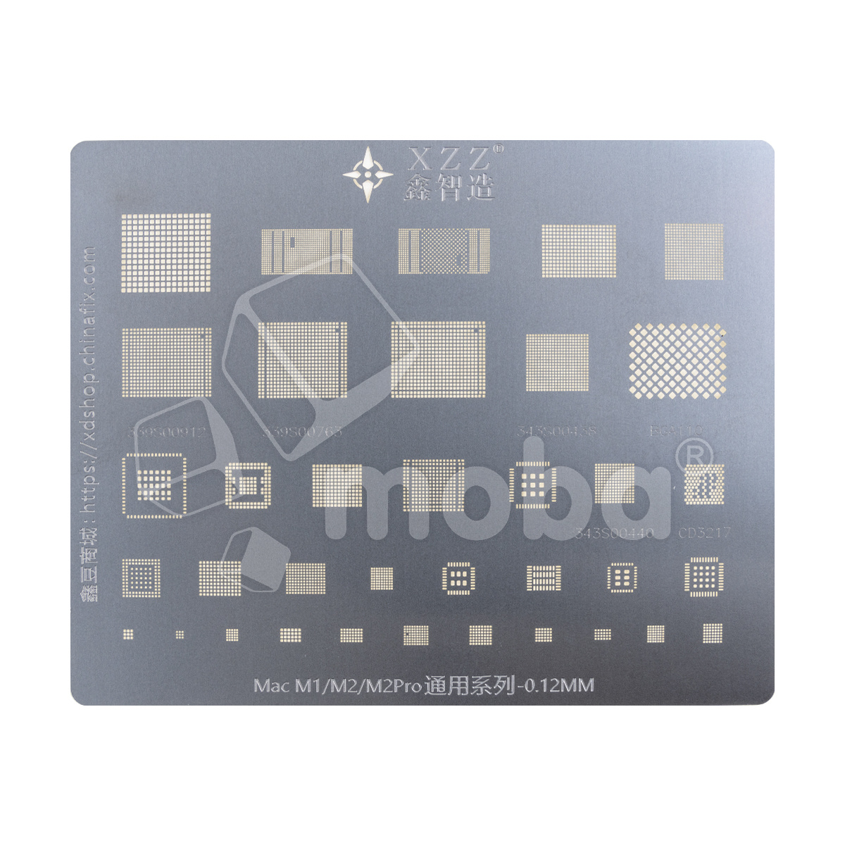 BGA трафарет XZZ для Apple Macbook M1/M2 /M2 Pro