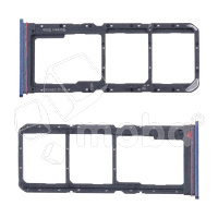 Держатель SIM для Tecno Spark 10 Pro (KI7) Черный