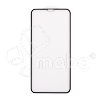 Защитное стекло "Матовое" для iPhone Xr/11 Черный (Закалённое, полное покрытие)
