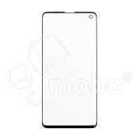 Стекло для переклейки Samsung Galaxy S10 (G973F) в сборе с OCA пленкой Черный - (Feaglet)