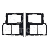 Держатель SIM для Samsung Galaxy A01 Core (A013F) Черный