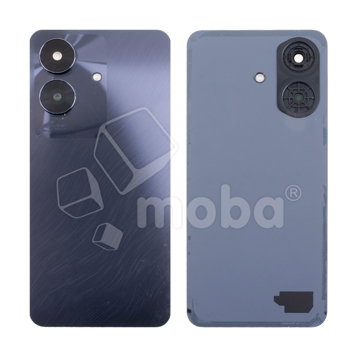 Задняя крышка для Realme Note 60 (RMX3933) Черный - Премиум