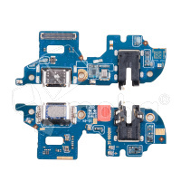 Шлейф для Realme 8i (RMX3151) плата на системный разъем/разъем гарнитуры/микрофон - Премиум