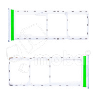 Держатель SIM для Tecno Spark 20 (KJ5) Белый