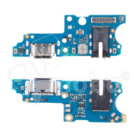 Шлейф для Tecno Spark 10 Pro (KI7) плата на системный разъем/разъем гарнитуры/микрофон - Премиум