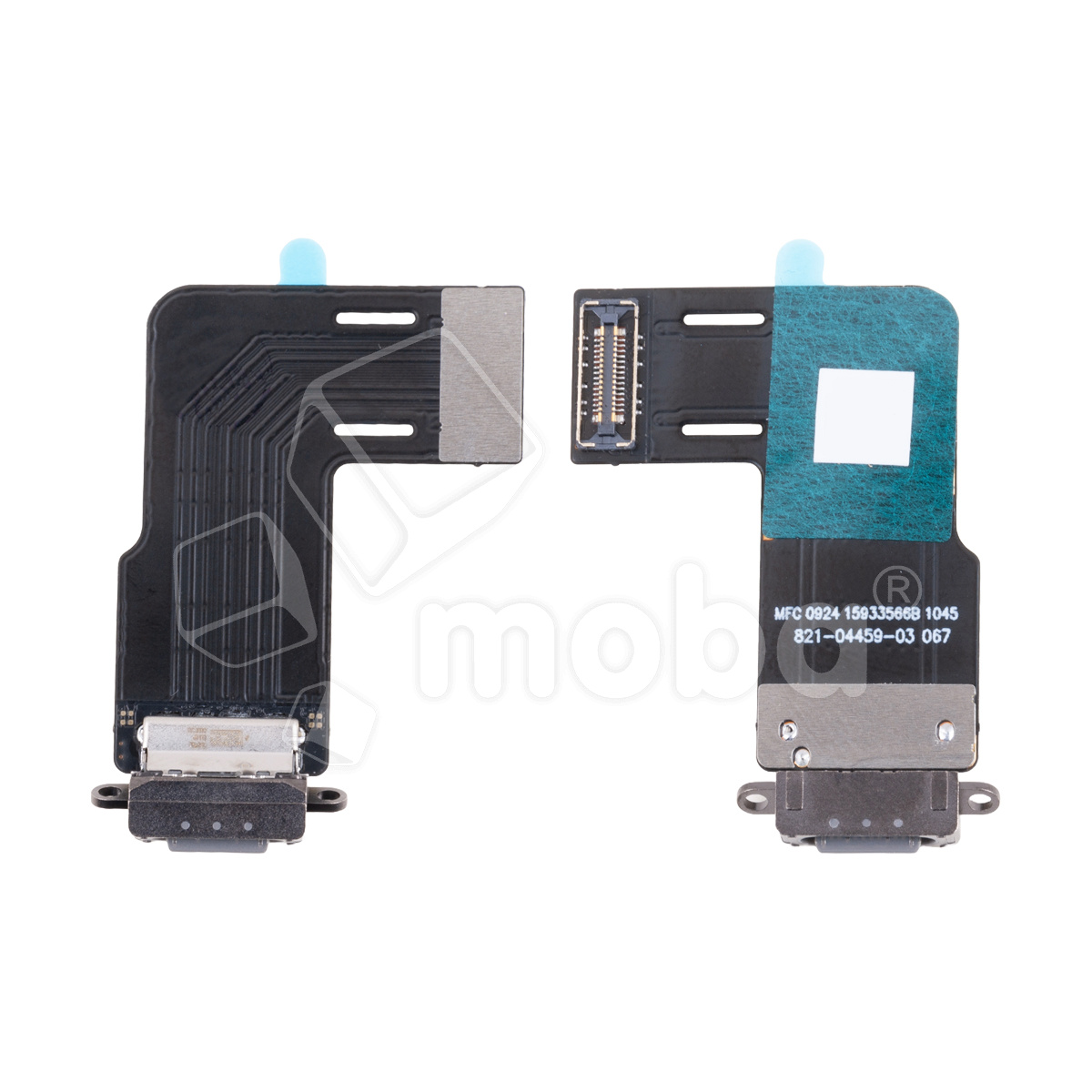 Шлейф для iPad Air 6/7/8 11" 2024/2025/2026 (A2902/A2903/A3267A3459) на системный разъем Черный