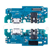 Шлейф для Samsung Galaxy A04s (A047F) плата системный разъем/разъем гарнитуры/микрофон