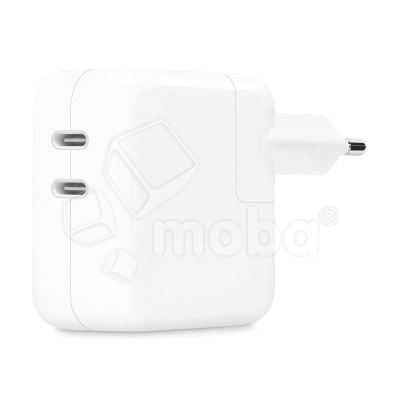 Сетевое зарядное устройство Type-C для iPhone 15/15 Plus/15 Pro/15 Pro Max/16/16 Plus/16 Pro/16 Pro Max (50W, PD, 2 порта) Белый