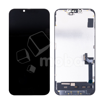 Дисплей для iPhone 14 Plus (A2887) в сборе с тачскрином Черный - (Hard OLED, Full HD) (площадка под IC)
