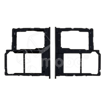 Держатель SIM для Samsung Galaxy A01 Core (A013F) Черный