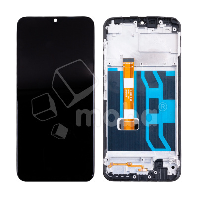 Дисплей для Realme C11 (RMX2185) модуль с рамкой Черный - OR