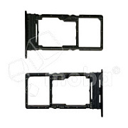Держатель SIM для Samsung Galaxy A17 4G (A175F) Черный