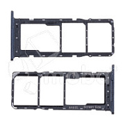 Держатель SIM для Itel A70 (A665L) Черный