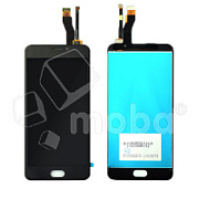 Дисплей для Meizu M5 Note (M621H) в сборе с тачскрином Черный - Оптима