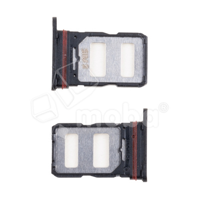 Держатель SIM для Tecno Spark 20 Pro+ (KJ7) Черный