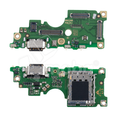 Шлейф для Infinix Zero 40 5G (X6861) плата на системный разъем/разъем SIM/микрофон - Премиум