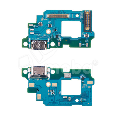 Шлейф для Samsung Galaxy M54 5G (M546B) плата системный разъем/микрофон
