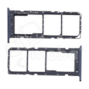 Держатель SIM для Tecno Spark 20C (BG7n) Черный