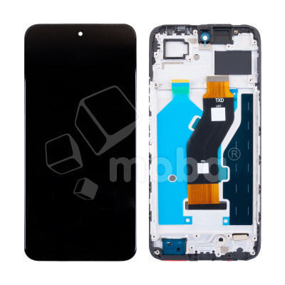 Дисплей для Tecno Spark 30 5G (KL8) модуль с рамкой Черный - OR