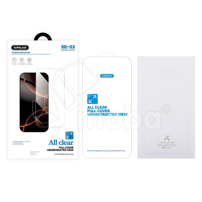 Защитное стекло Supglass SG-02 для iPhone 13/13 Pro/14/16e/17e