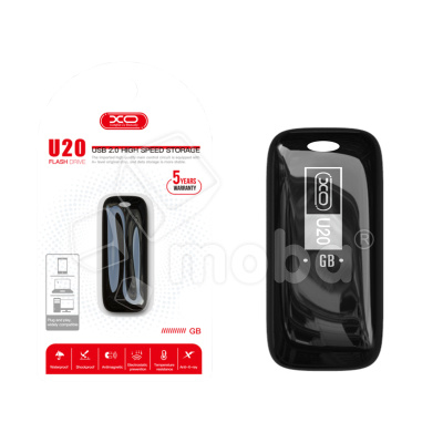 USB-флеш (USB 2.0) 16GB XO U20 Черный