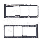 Держатель SIM для Xiaomi Redmi 14C/Poco C75 (2411DRN47C/2410FPCC5G) Зеленый