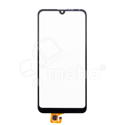 Стекло для переклейки Huawei Y7 2019 (DUB-LX1) с OCA пленкой + тачскрин Черный - OR (Mitsubishi)