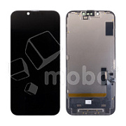 Дисплей для iPhone 14 (A2883) в сборе с тачскрином Черный - JCID (Soft OLED, Full HD) (с верификацией = с привязкой без ошибки)