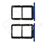 Держатель SIM для Huawei Honor 20/Nova 5T (YAL-L21/Yale-L71A) Синий