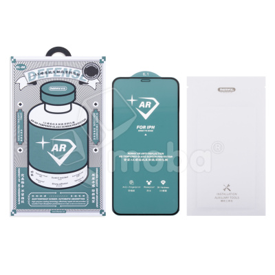 Защитное стекло "Антибликовое" Remax Medicine Glass GL-86 для iPhone Xr/11 Черный