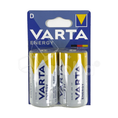 Батарейка D LR20 Varta ENERGY 1.5V (2 шт. в блистере)