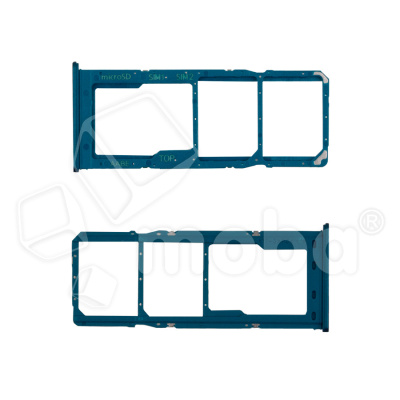 Держатель SIM для Samsung Galaxy A12 (A125F) Синий