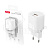 Сетевое зарядное устройство USB/Type-C XO L151 (30W, QС3.0, PD, 2 порта) Белый