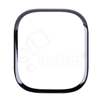 Защитная пленка "Полное покрытие" для Apple Watch 10 (42 мм) Черный (силикон)