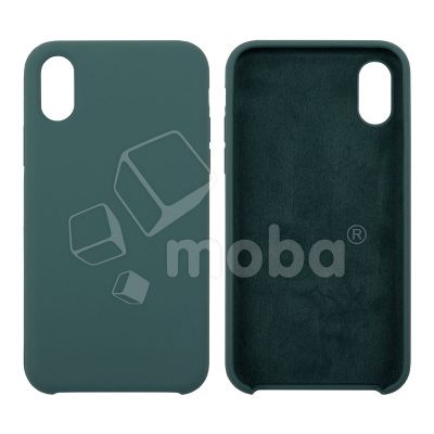 Чехол-накладка Soft Touch для iPhone X/Xs Морская волна