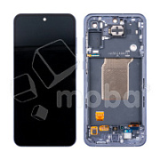 Дисплей для Samsung Galaxy A55 5G (A556E) модуль с рамкой Черный - OR (SP)