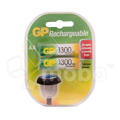 АКБ "AA" GP 1300 mAh ( 2 шт. в блистере)