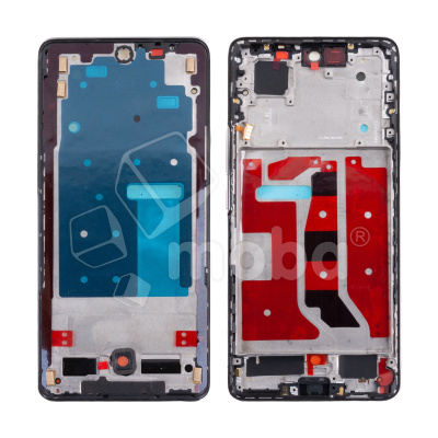 Рамка дисплея для Huawei Honor 50 (NTH-NX9) Серебро (возможен дефект ЛКП)