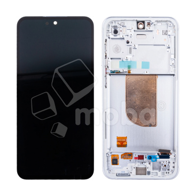Дисплей для Samsung Galaxy S23 FE (S711B) модуль с рамкой Серебро - OR (SP)