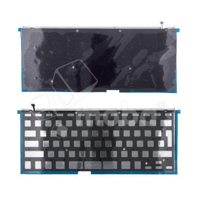 Подсветка клавиатуры для ноутбука MacBook Pro 13" A1502 (2013-2015, Г-образный Enter RU) Черный