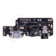 Шлейф для Xiaomi Redmi Note 5/5 Pro (M1803E7SH) плата системный разъем/микрофон