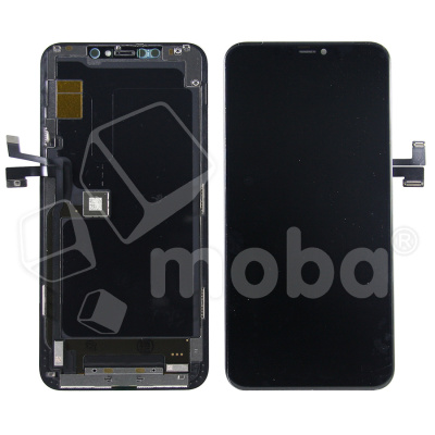 Дисплей для iPhone 11 Pro Max (A2218) в сборе с тачскрином Черный - OR100 (Снятый, без ремонта)