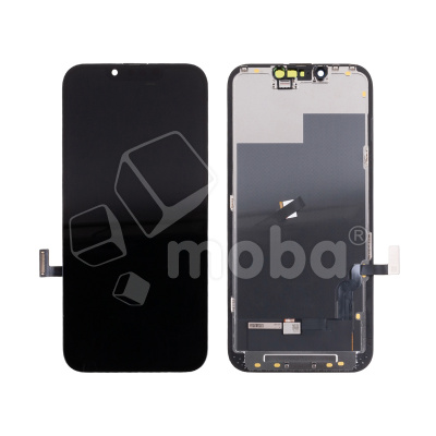 Дисплей для iPhone 13 (A2635) в сборе с тачскрином Черный - (Hard OLED) Стандарт